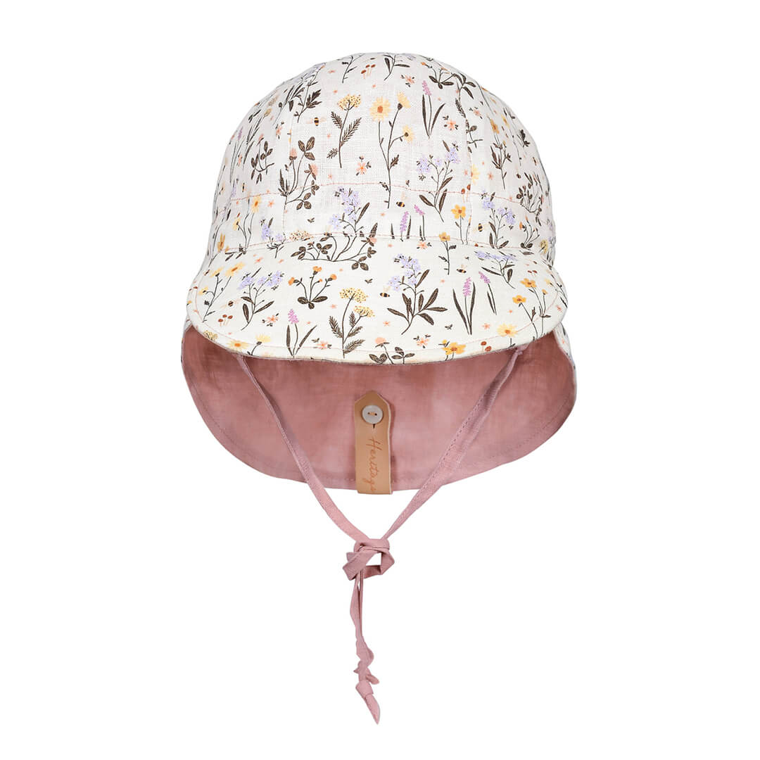 Lounger Baby Flap Sun Hat | Provence / Rosa