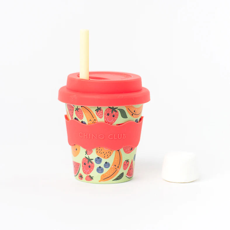 Reusable Baby Chino Cup l Happy Fruits