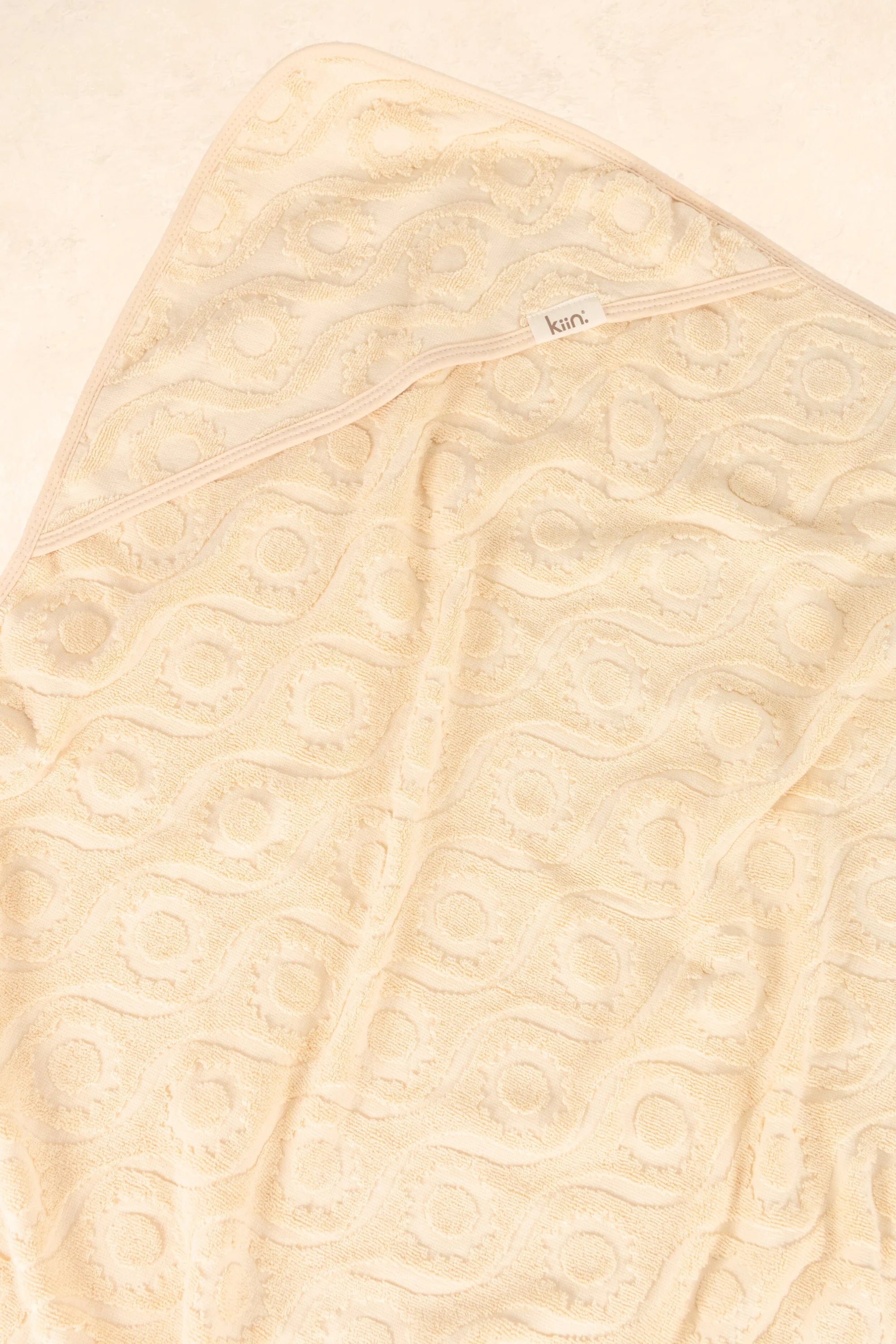 Hooded Beach Towel | Retro Sun Oat