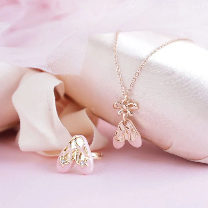 Kids Necklace | Ballet Slippers