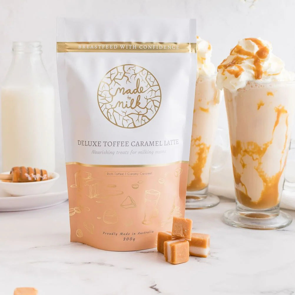 Deluxe Lactation Toffee Caramel Latte