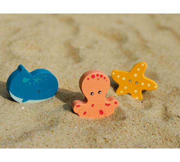 Wooden Sea Animal Maracas
