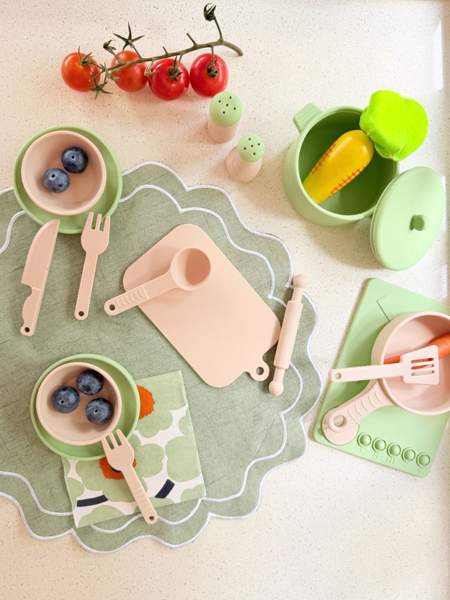 Silicone Cookware Set | Green