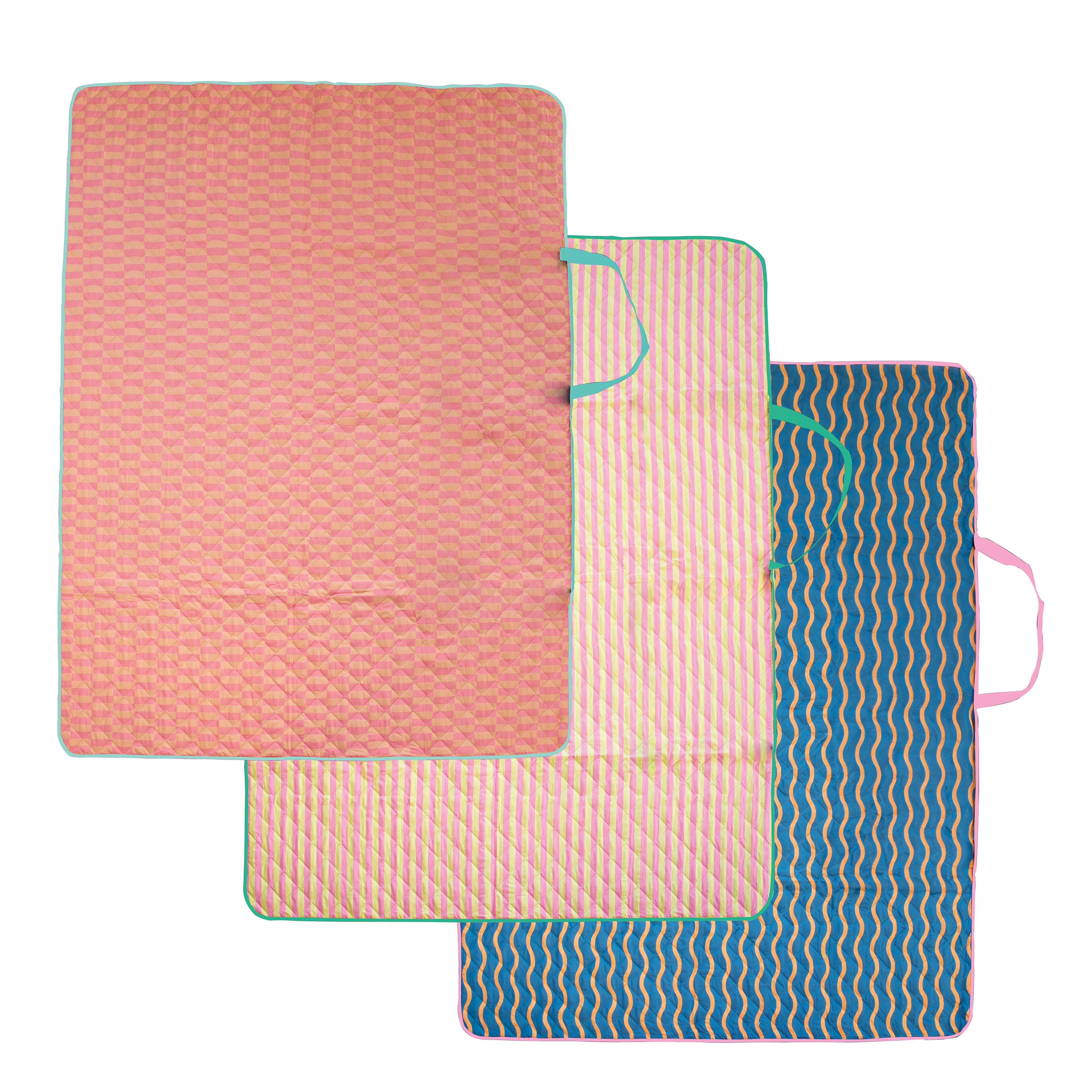 Eclectic Summer | Folding Picnic Rug | Assorted