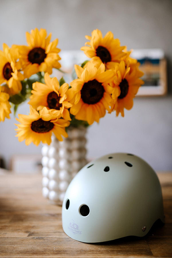 Toddler Bike Helmet | Matte Silver Sage