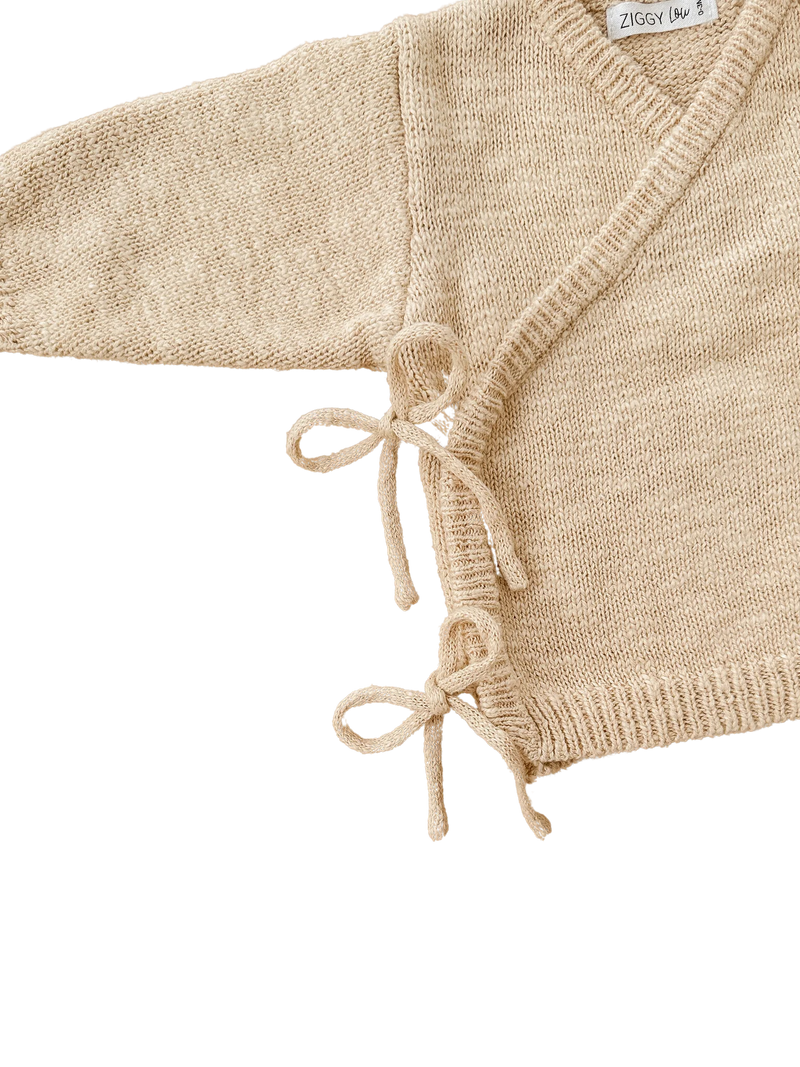 Textured Cotton Kimono | Wheat