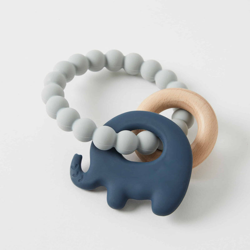 Mika Silicon & Wood Teether