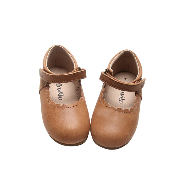 Kids Mary Jane Shoes  | Tan
