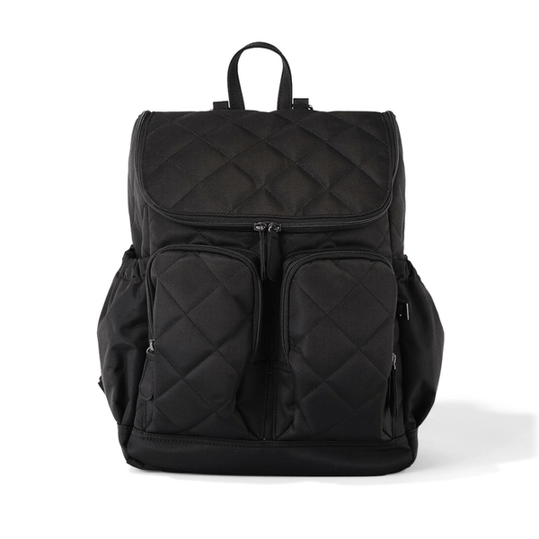 Nappy Backpack l Black Diamond Quilt