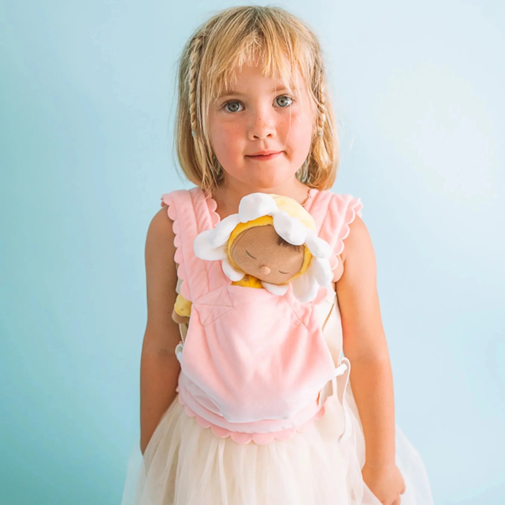Dinkum Doll Petal Carrier | Fuschia