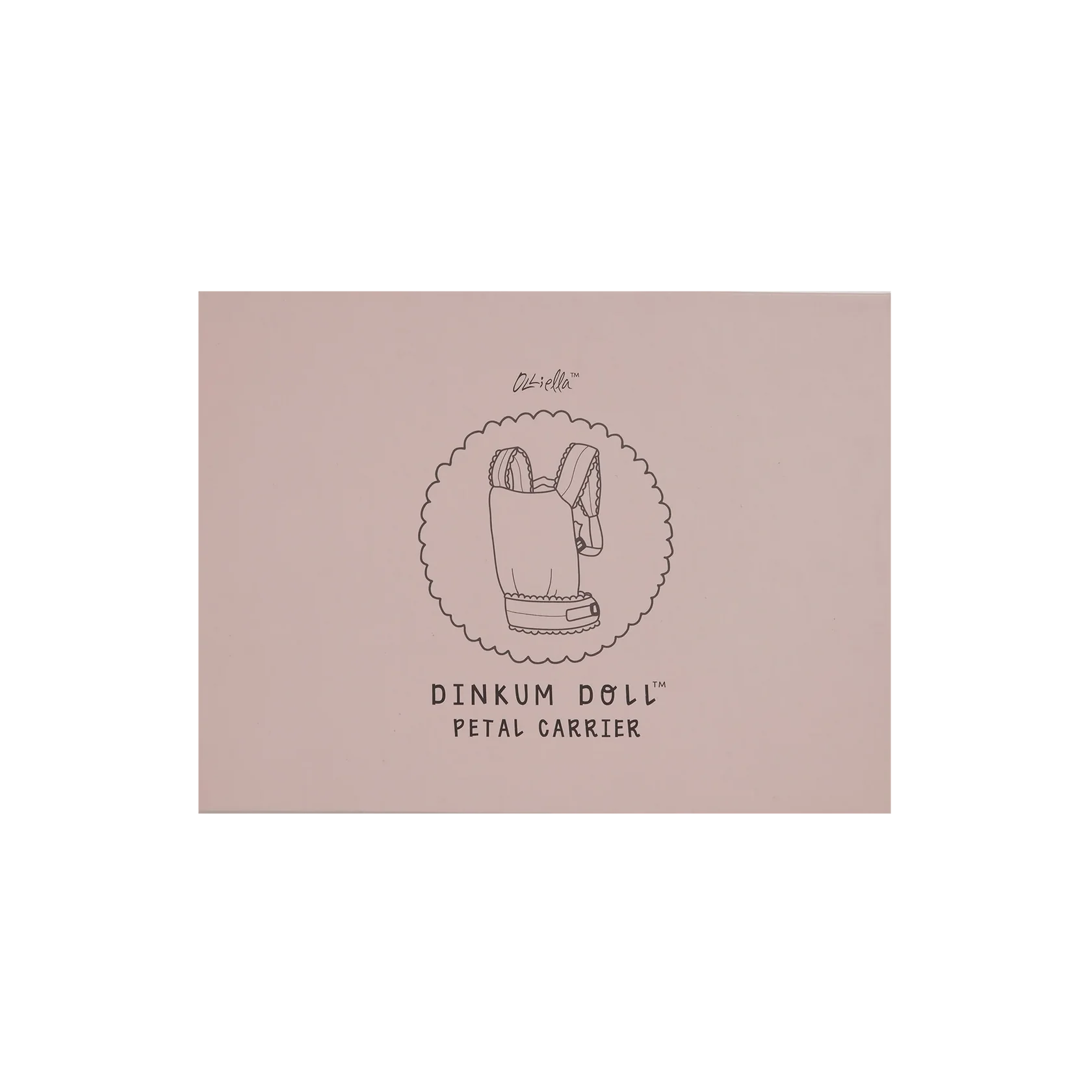 Dinkum Doll Petal Carrier | Fuschia