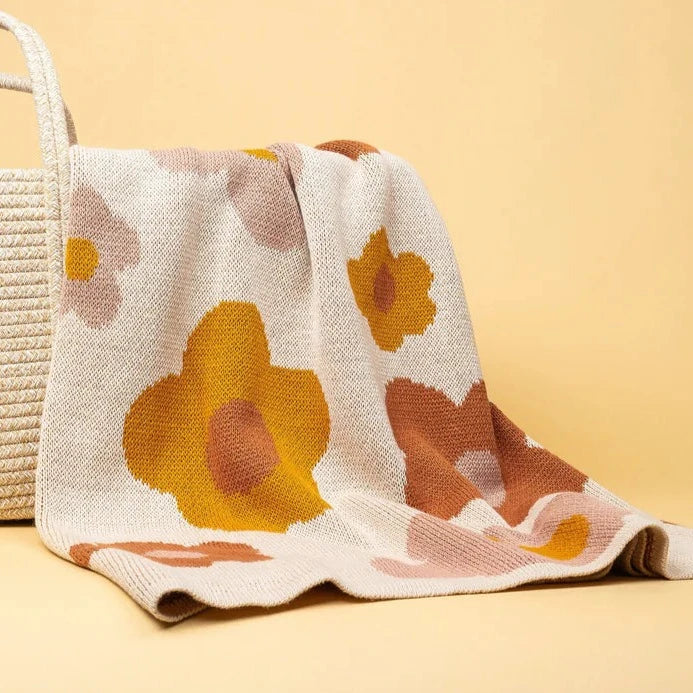 Bloom Organic Cotton Blanket