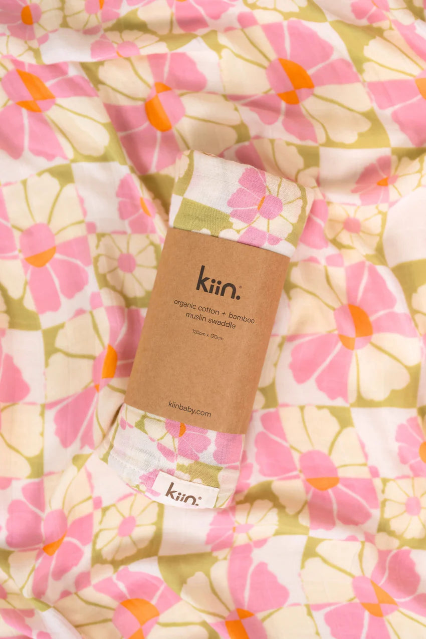 Organic Muslin Swaddle | Whimsy