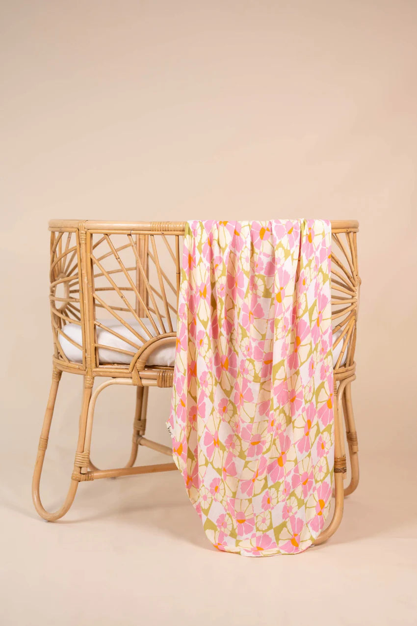 Organic Muslin Swaddle | Whimsy
