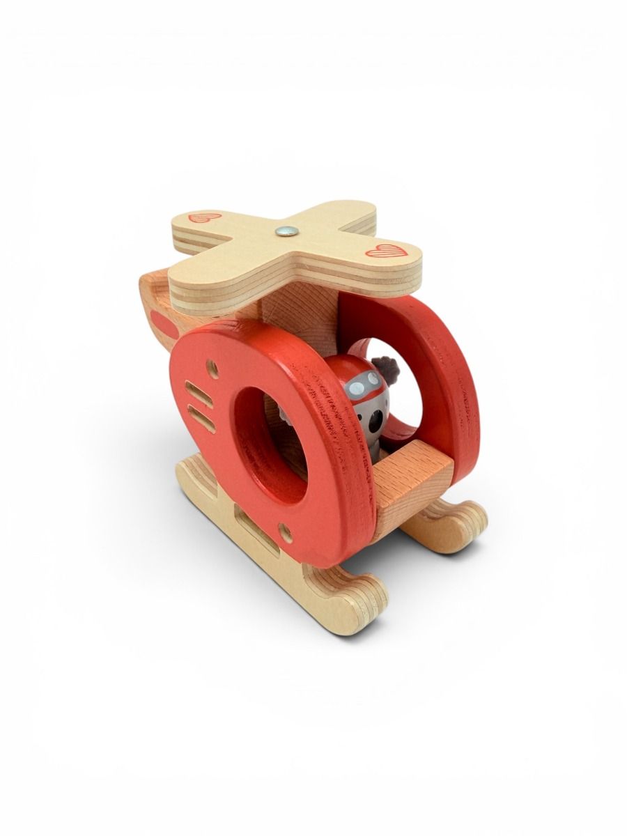 Wooden Helicopter Koala