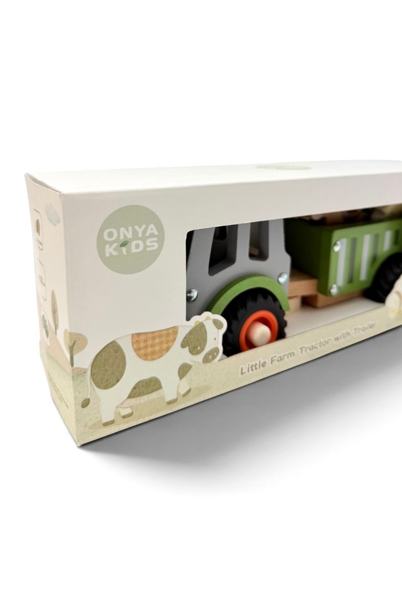 Wooden Farm Tractor
