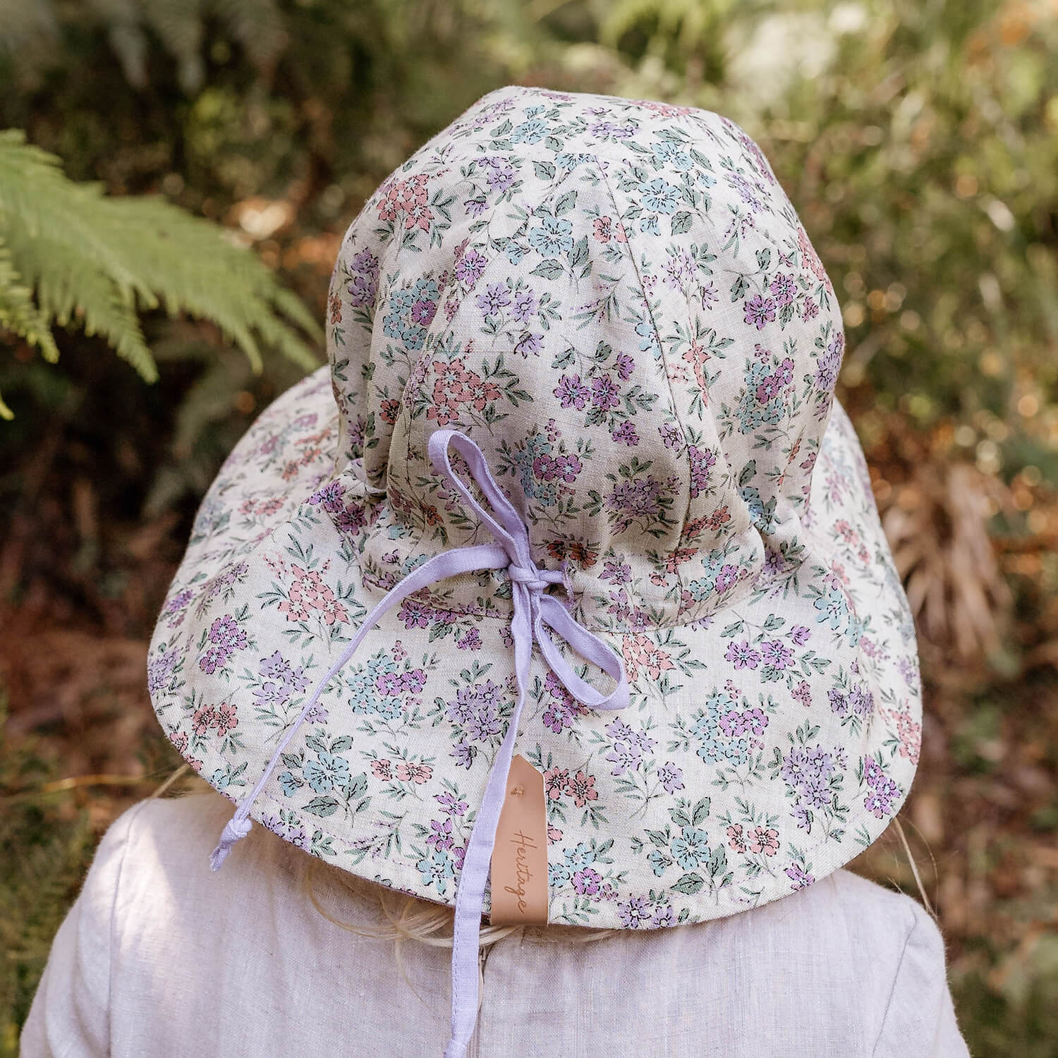 Wanderer Panelled Bucket Sun Hat | Laura/Viola