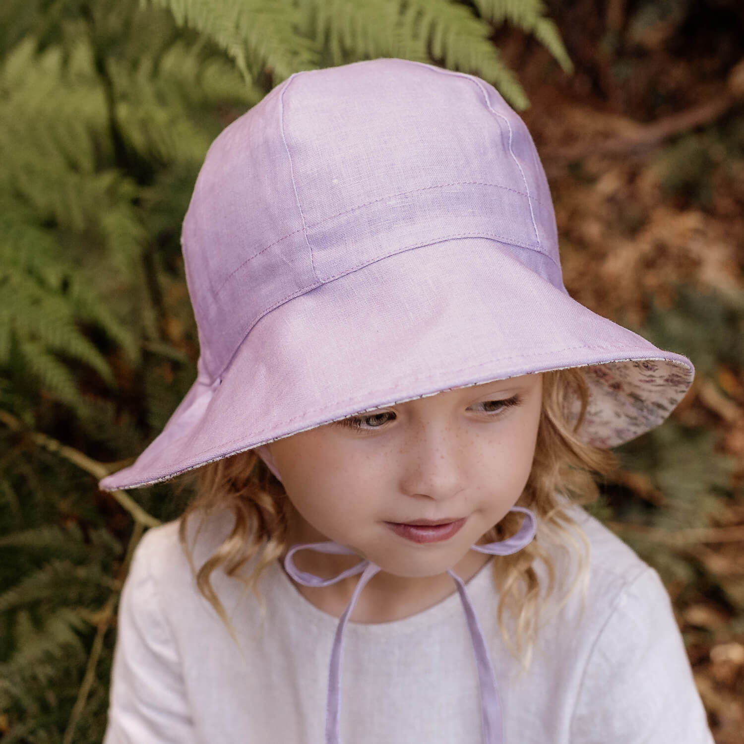 Wanderer Panelled Bucket Sun Hat | Laura/Viola