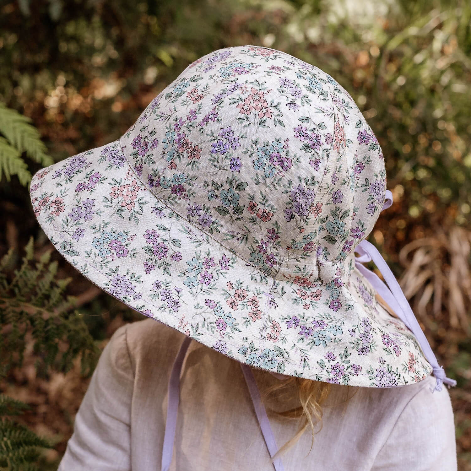 Wanderer Panelled Bucket Sun Hat | Laura/Viola