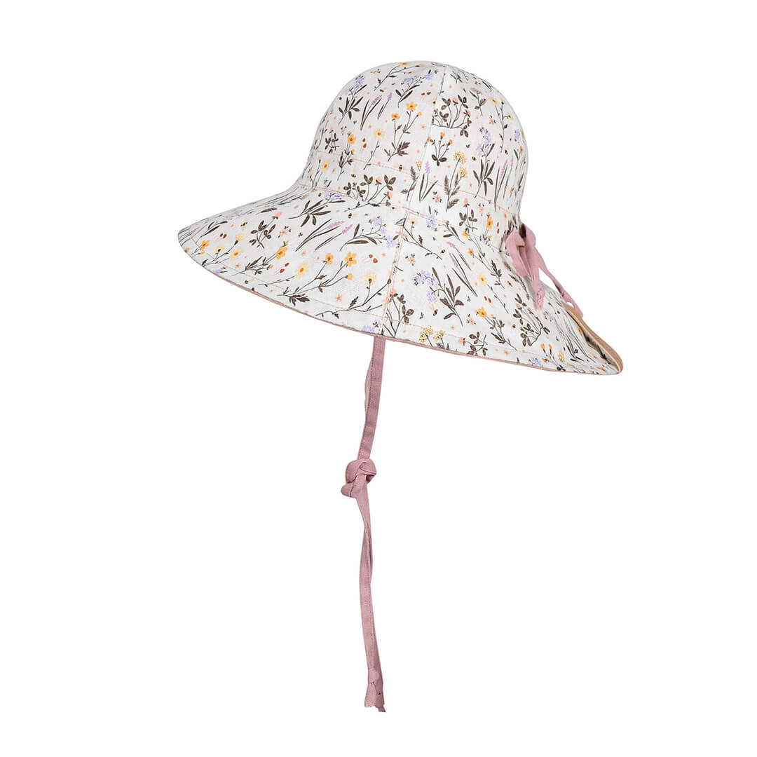 Wanderer Panelled Bucket Sun Hat | Provence / Rosa