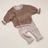 Thick cotton ribbed Pants