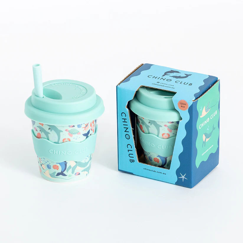 Reusable Baby Chino Cup l Sea Creatures