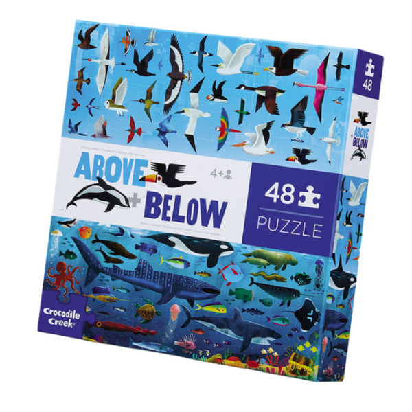 Above & Below Floor Puzzle 48 pc | Sea and Sky