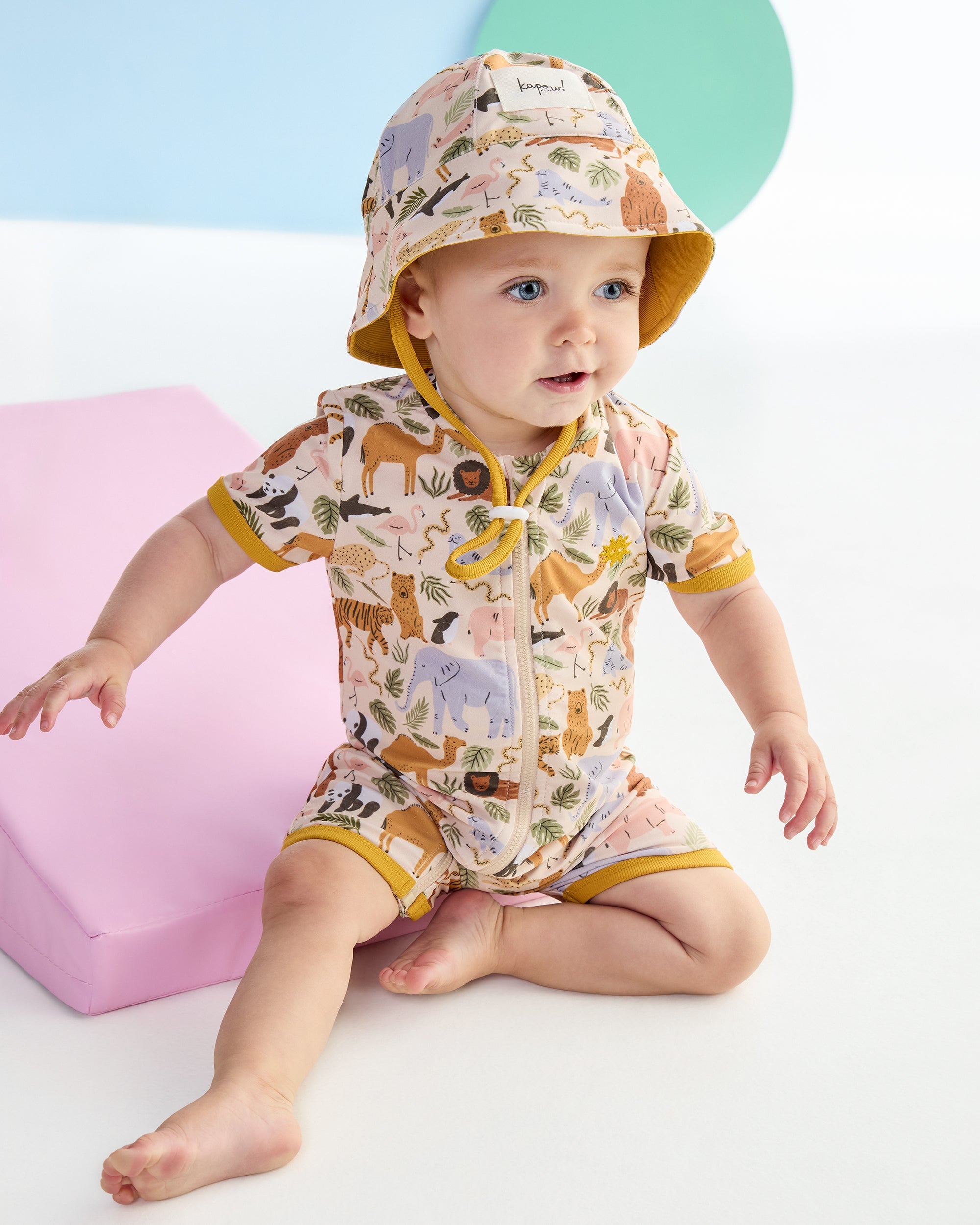 Animal Kingdom Swim Hat UPF50+
