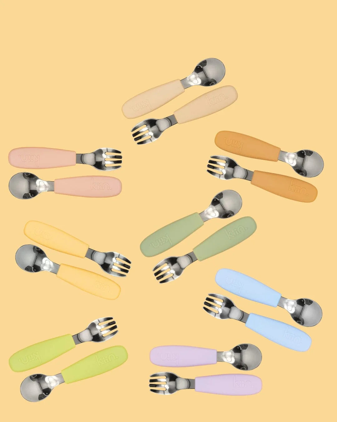 Silicone Cutlery Set | Assorted