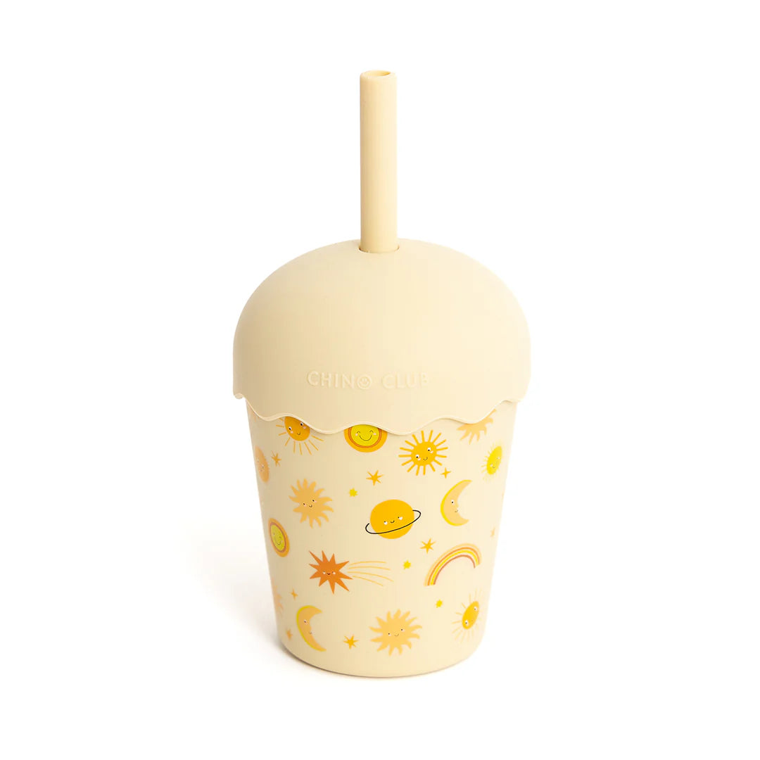 Mini Smoothie Cup & Straw | Suns