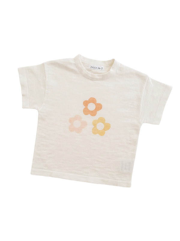 Cotton Knitted Tee l Florence