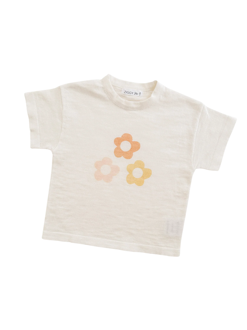 Cotton Knitted Tee l Florence