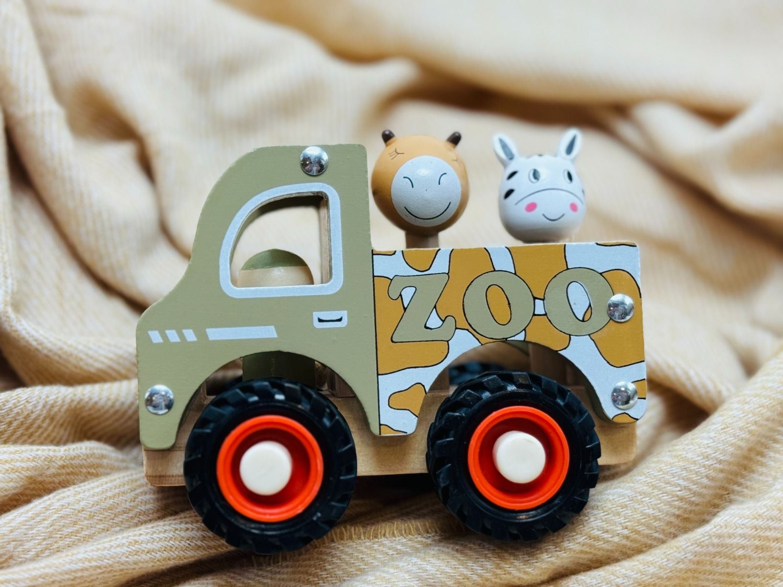 Wooden Zoo Truck