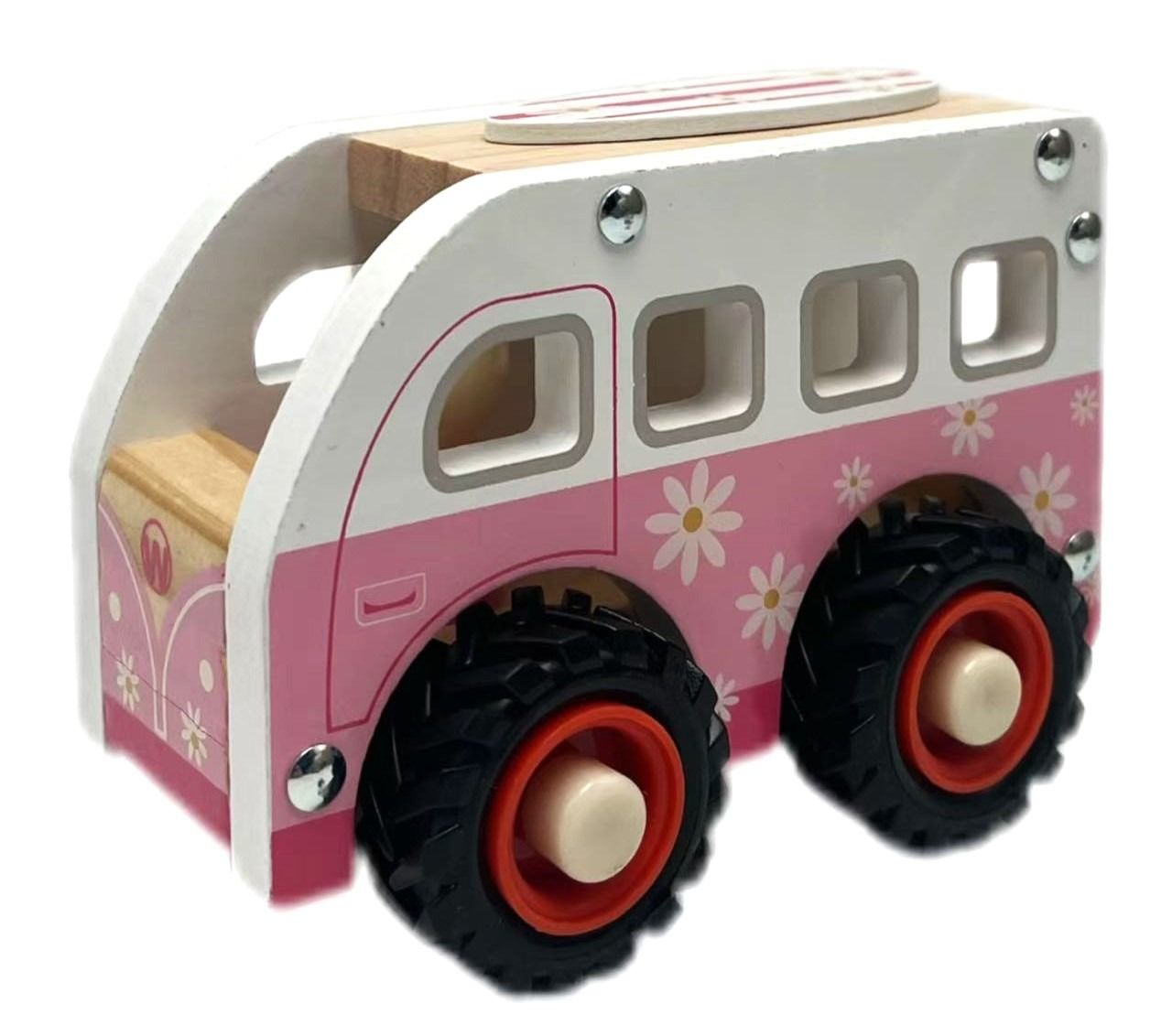 Wooden Pink Kombi