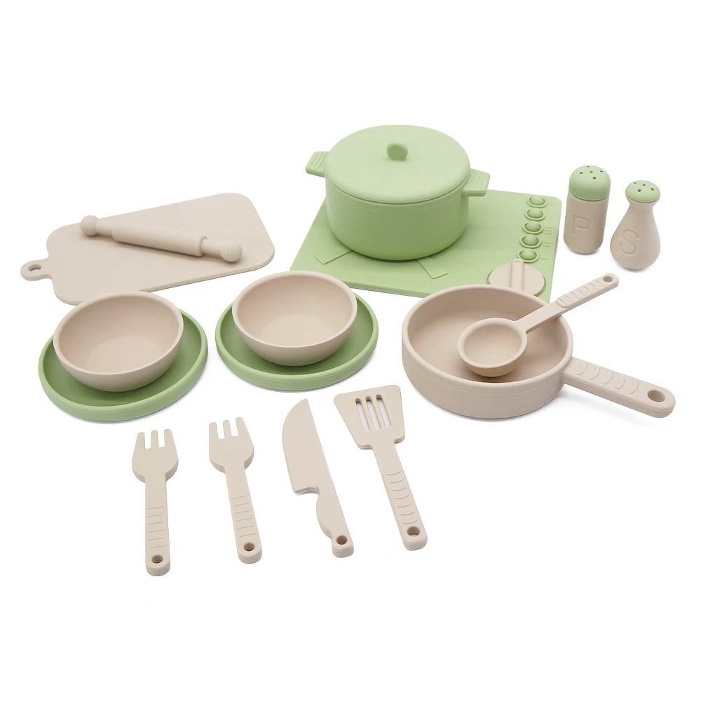 Silicone Cookware Set | Green