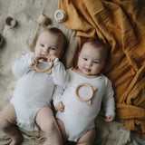 Silicone Teether Cat | Blush