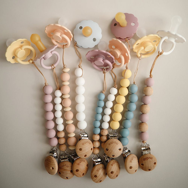 Silicone Dummy Clip | Mustard Yellow