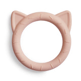 Silicone Teether Cat | Blush