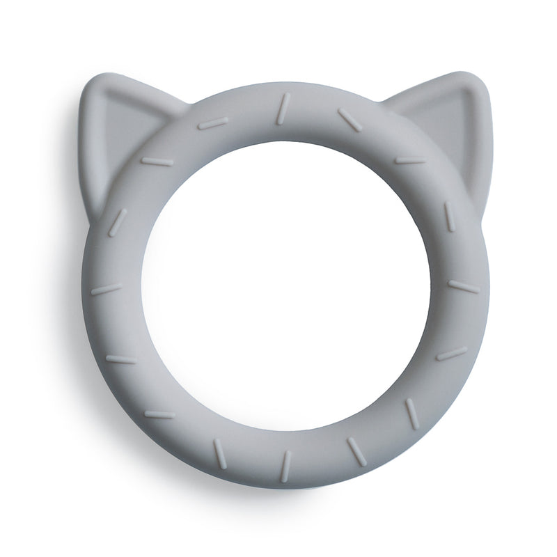 Silicone Teether Cat | Stone
