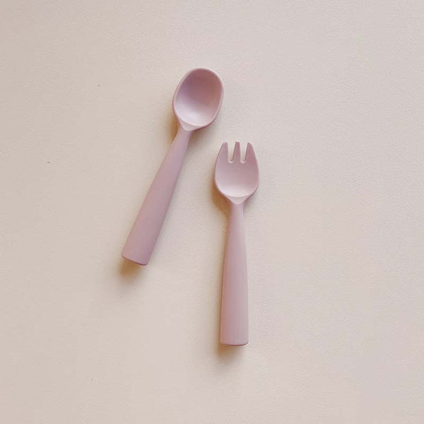 Silicone Fork and Spoon Set