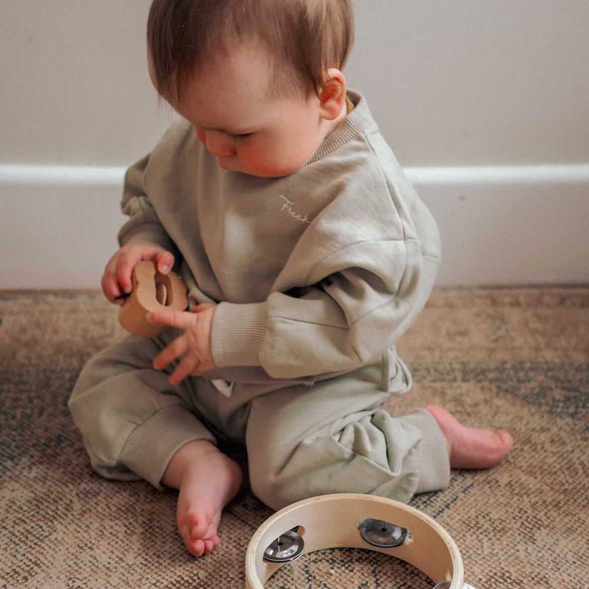 Billie Unisex Tracksuit PANTS | Sage