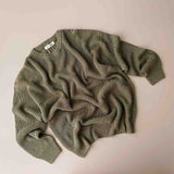 Adults Jamie Cotton Sweater | Moss