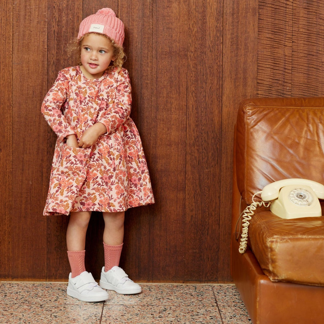 Jasmine Girls Fleece Play Dress