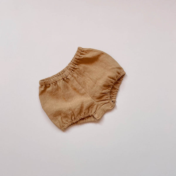 Lynn Unisex Linen Bloomers | Honey