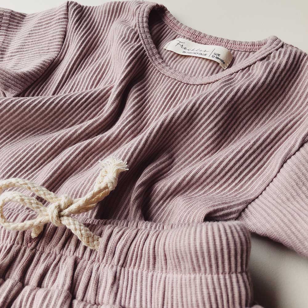 Ari Unisex Rib Sets | Mushroom