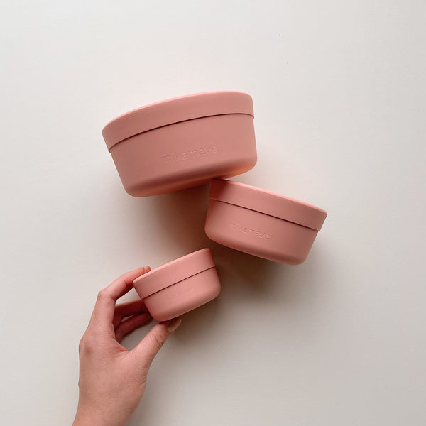 Silicone Leak Proof Containers| Single | Pink