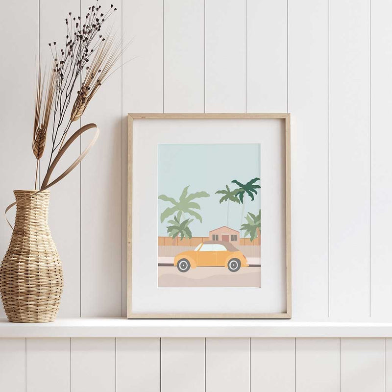 Summer Drive Art Print