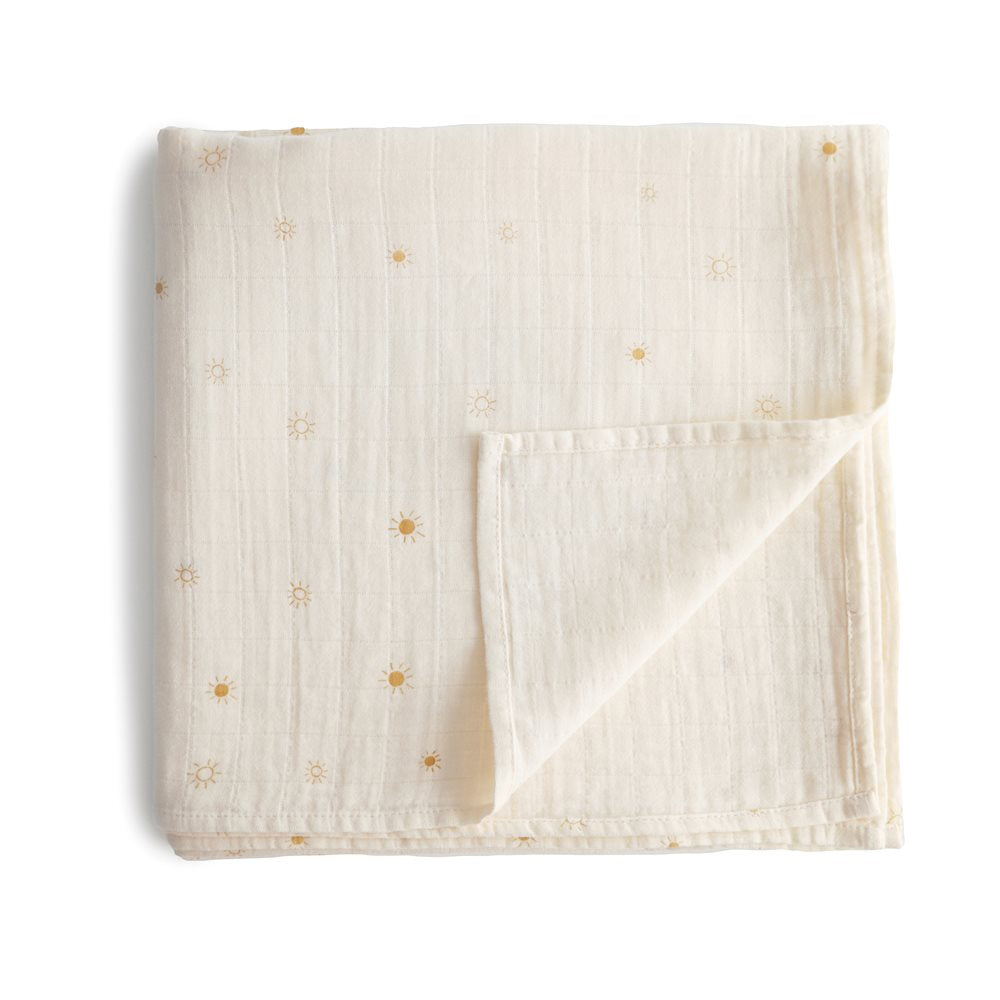 Organic Cotton Swaddle | Sun