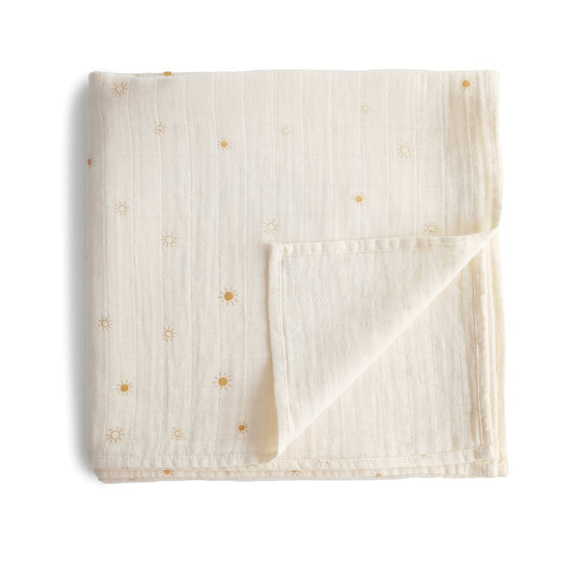 Organic Cotton Swaddle | Sun
