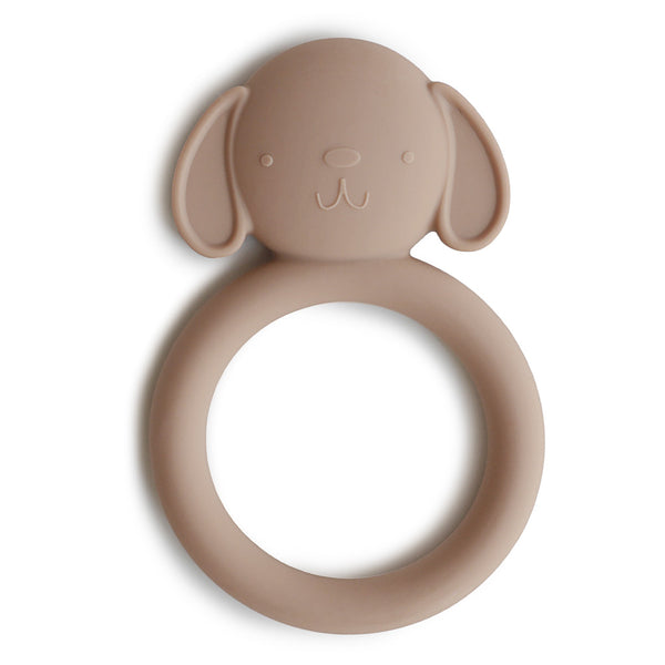 Silicone Teether | Dog Natural